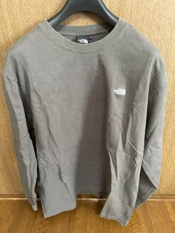 THE NORTH FACE 긴팔 티셔츠 XL 그레이
