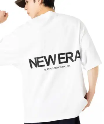[1회 단시간 착용] NEW ERA 빅 실루엣 T셔츠