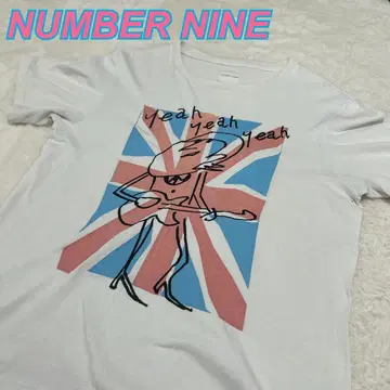 NUMBER NINE 유니언 잭 티셔츠 넘버 나인 비틀즈