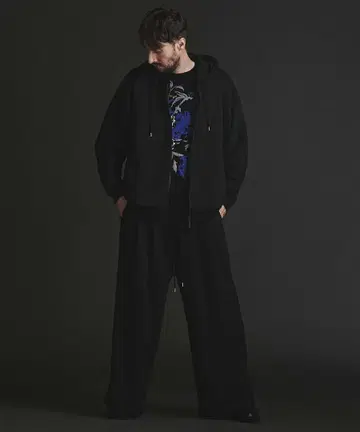 NO ID. 와이드 팬츠 맨투맨 노아이디