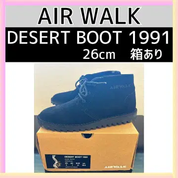 AIRWALK DESERT BOOT 1991 블랙 26cm 박스 있음
