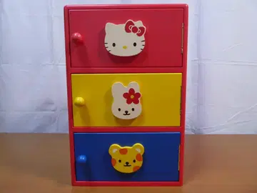 헬로키티 캐릭터 서랍 3단 레트로 상품 462A