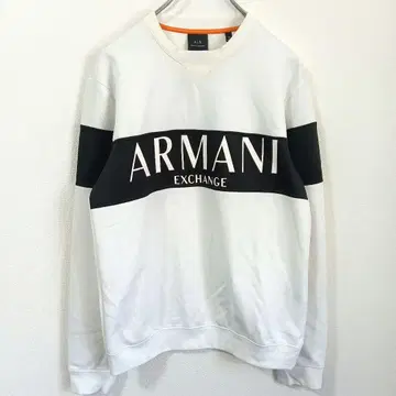 ARMANI EXCHANGE 아르마니 익스체인지 화이트 맨투맨