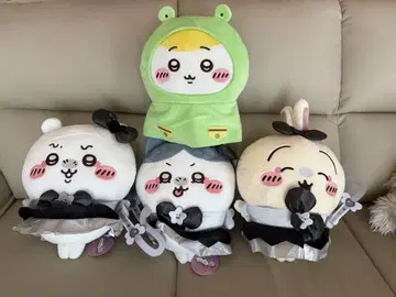 치이카와 봉제 인형 4개 세트