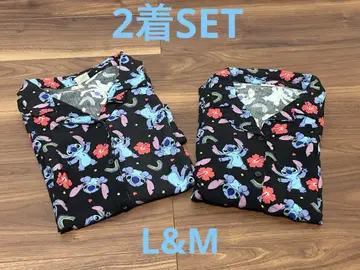 스티치 & 하이비스커스 알로하 셔츠 2종 세트