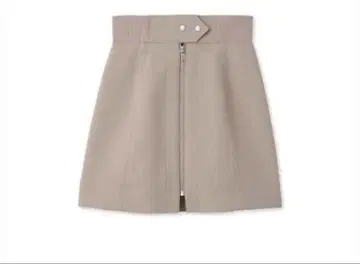 스나이델 센터 지퍼 스커트
