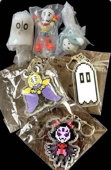 UNDERTALE 언더테일 키링 세트 6개