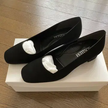 PETIT SOIR 블랙 포멀 펌프스 22.5cm