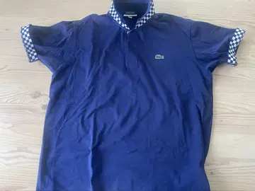 Lacoste 네이비 피케 셔츠 M
