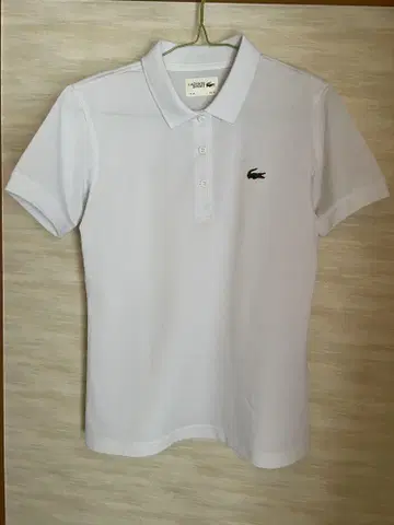 LACOSTE SPORT 피케 셔츠 FR 36 화이트