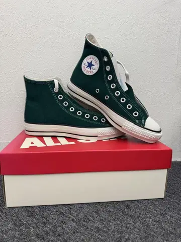 CONVERSE ALL STAR 다크 그린 스웨이드 25cm