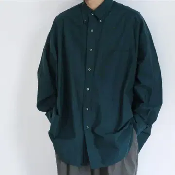 그라프 페이퍼 23AW Oxford Oversized B.D Shirt