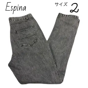 에스피나 Espina 사이드 지퍼 스트레이트 데님 사이즈 2 청바지
