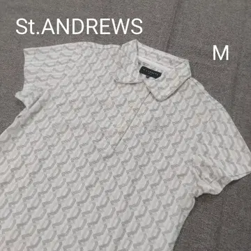 [새상품급] St.ANDREWS 피케 셔츠 골프웨어 M