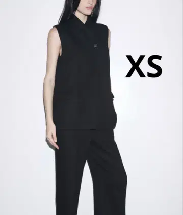 ZARA 자라 린넨 블렌드 베스트 미사용 새상품