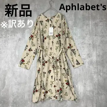 새상품 알파베츠알파벳 빈티지 플라워 셔츠 긴팔 봄/가을/겨울