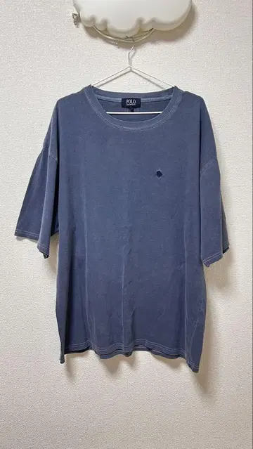 POLO 다크 블루 티셔츠 반팔