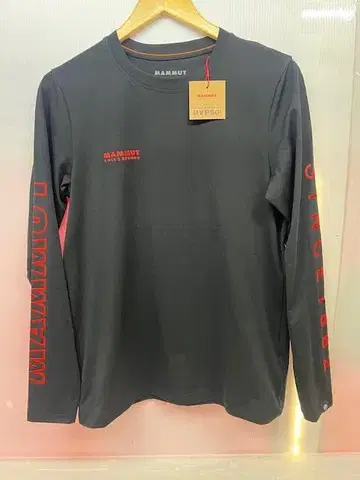 H-158 마무트 MAMMUT QD 로고 프린트 티셔츠 롱 T