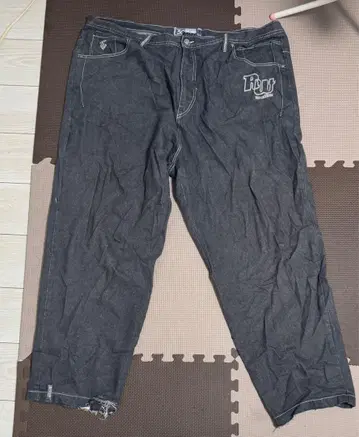Rocawear 다크 그레이 데님 50 로카웨어 B계 스트릿 스타일