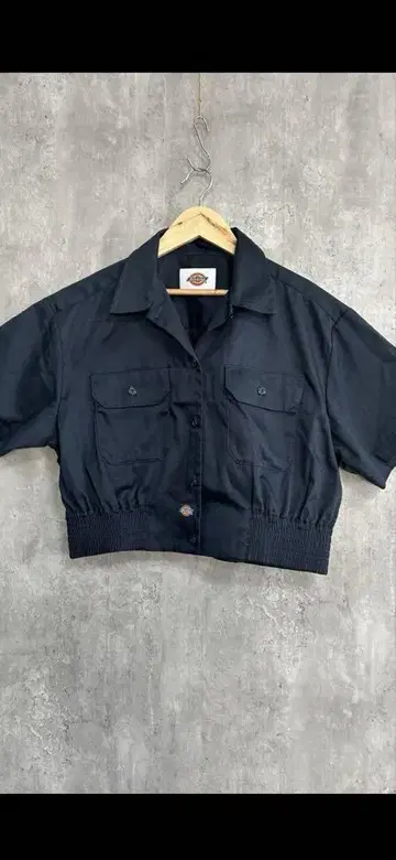 LOWRYS FARM 디키즈 숏 셔츠 네이비