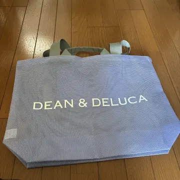 DEAN & DELUCA 메쉬 에코백 보라색 sizeL
