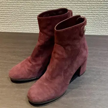 Gianvito Rossi 지안비토 로시 스웨이드 숏부츠