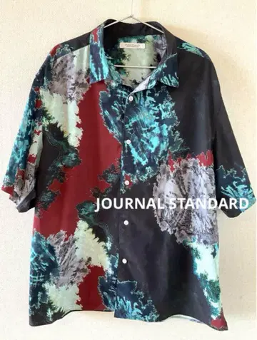JOURNAL STANDARD 오픈 카라 셔츠 알로하 알로하 셔츠