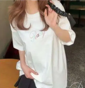 Rady 레이디 컬러풀 로고 화이트 티셔츠 M사이즈 미사용 새상품