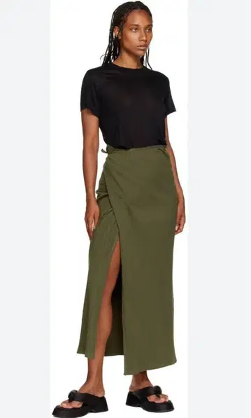 baserange brig skirt 랩 스커트