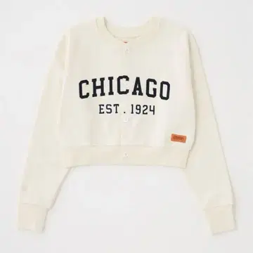 MOUSSY 맨투맨 프론트 버튼 상의