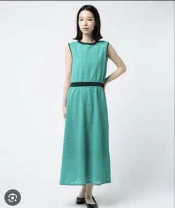 ANAYI 발파스 저지 원피스 36