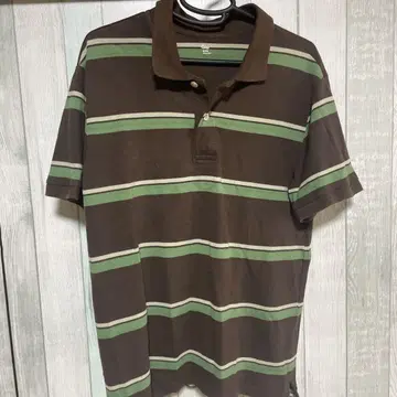 gap 스트라이프 피케 셔츠 Y2k