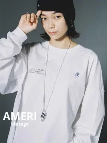 [새상품급] AMERI NEW LOGO CONCEPT LS TEE