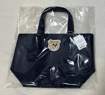 러브라리 바이 페일러 올드 테디 토트백 네이비 소