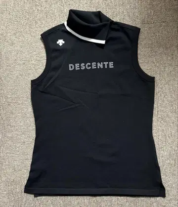 DESCENTE 슬리브리스 니트 M