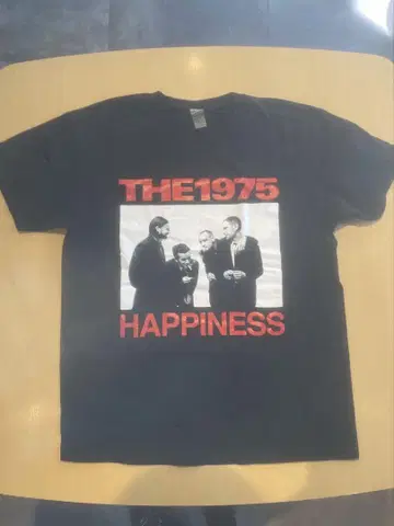 THE1975 HAPPINESS 티셔츠 블랙