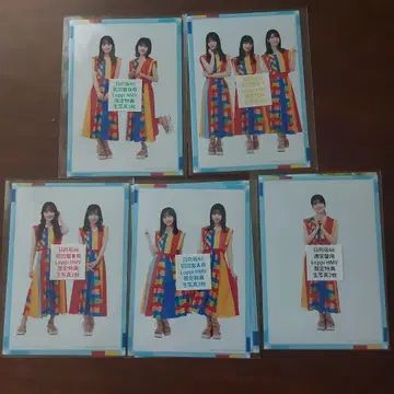 히나타자카46 브로마이드 14장