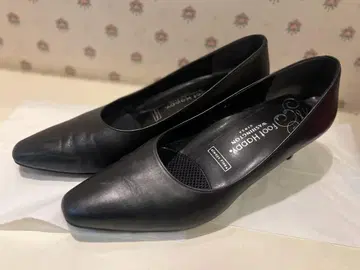 새상품급 WASHINGTON GINZA 블랙 힐 25cm EE