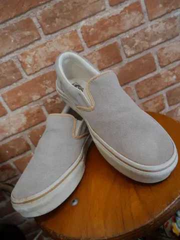 새상품급 레어 VANS SLIP-ON 슬립온 스웨이드 그레이 10