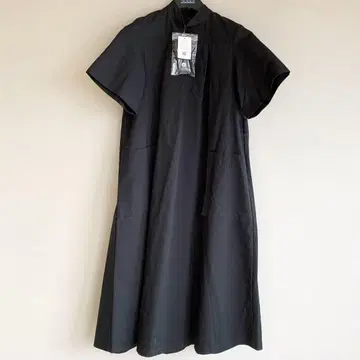 foufou 후후 THE DRESS 반팔 롱 원피스 블랙 1