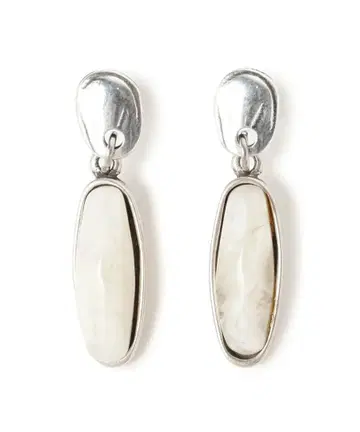 [미사용] BEAMS Otro Accesorio 스톤 귀걸이 빔즈