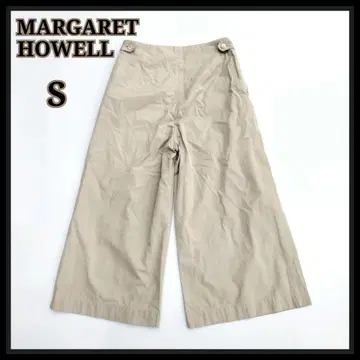 MARGARET HOWELL 마가렛호웰 코튼 와이드 팬츠
