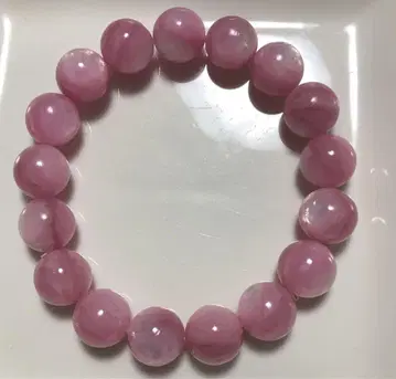 레어 핑크 운모 팔찌