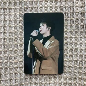 BTS RM 남준 3rd muster DVD 트레이딩 카드
