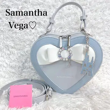 새상품급 참 포함 SAMANTHAVEGA 신데렐라 하트 모양 백 레어