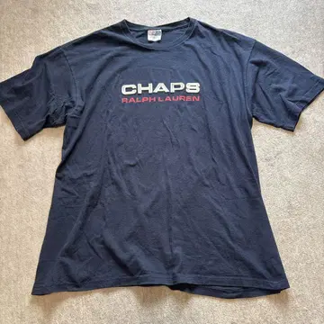 레어 러버 CHAPS RALPH LAUREN 네이비 티셔츠