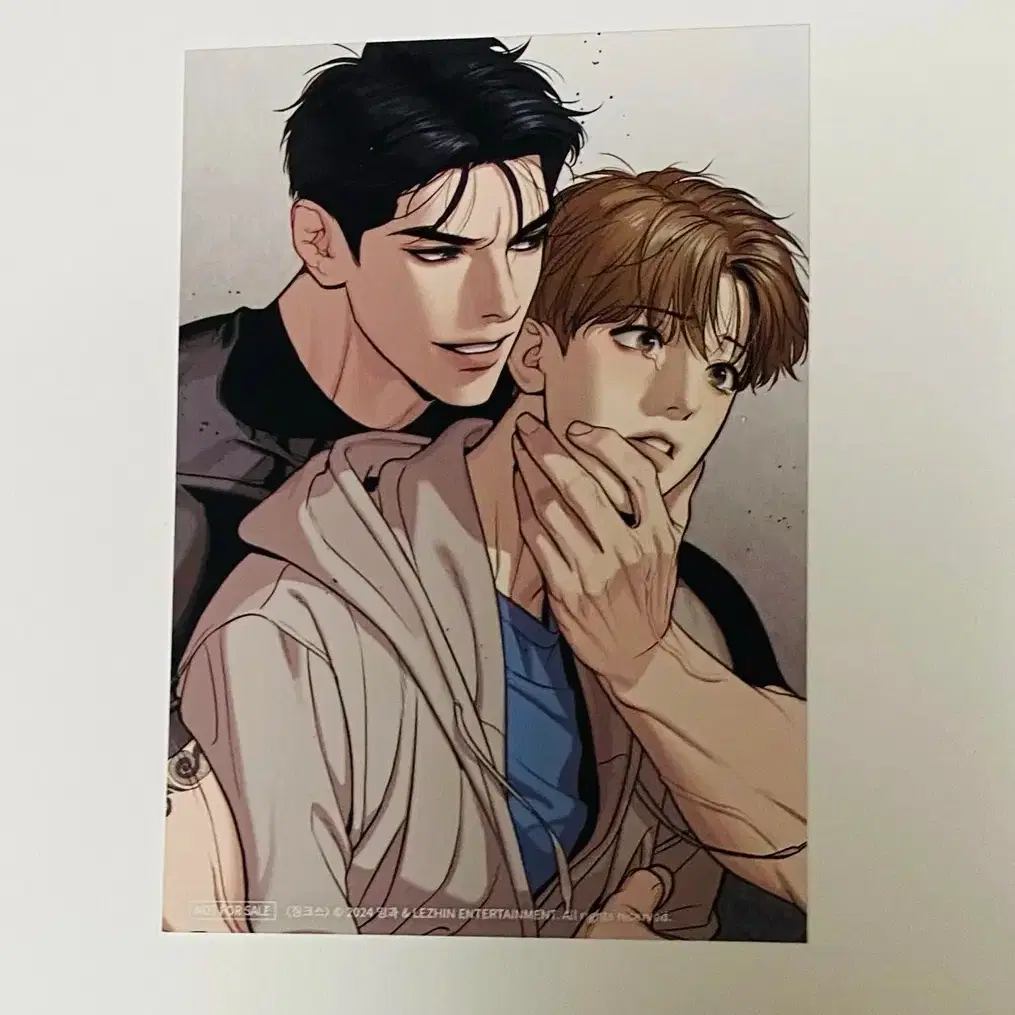 Team Lezhin Pop-up Header Printed Photo Jinx Pre-order Benefit on