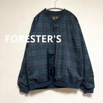 포레스터스 FORRESTER'S US 구제 의류 풀오버 체크 M