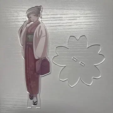 히바리 아가씨 영애 꽃놀이 아크릴 스탠드 전방후원분 히바리