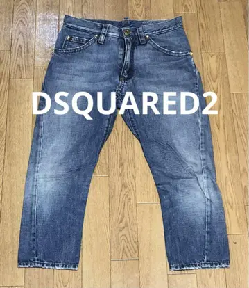 DSQUARED2 디스퀘어드 saith 스키니 데님 크롭